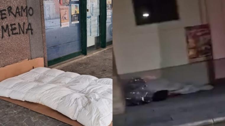 Senza tetto a Treamo