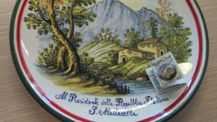 PIatto Ceramica CAstelli